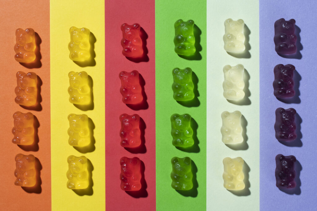 low sugar vegan gummies for brands in UK
