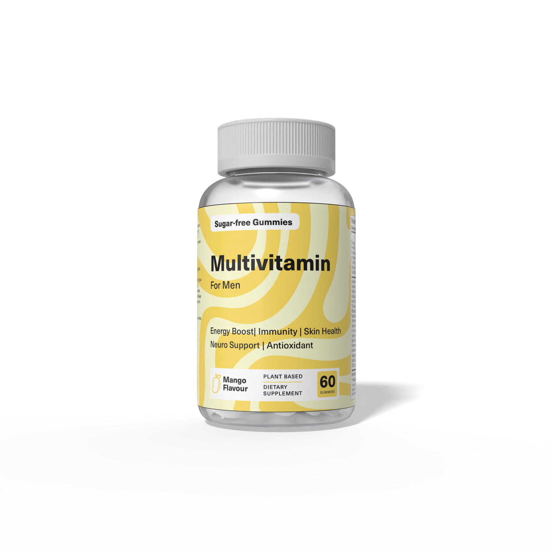 Mango Flavour Multivitamin Gummies