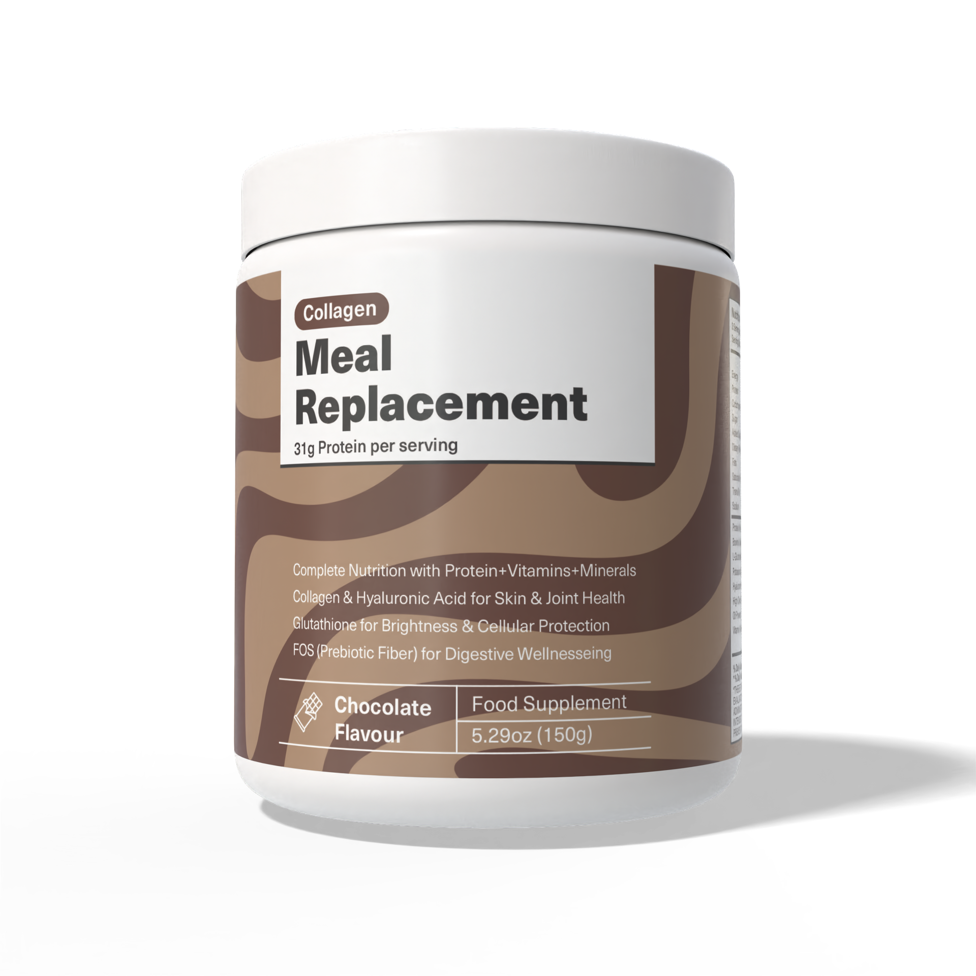 Chocolate Flavour Meal Replacement Premix with Collagen