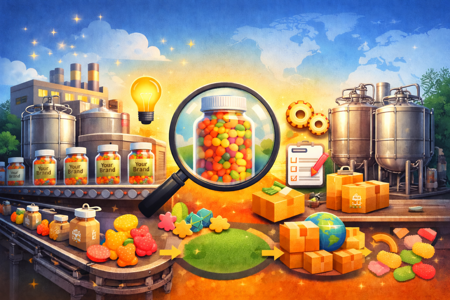 Gummies Manufacturers from India for Global Supplement Brands